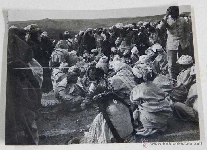 Military Antiques: FOTOGRAFIA DE MOROS DURANTE LA GUERRA DEL RIF, FOTOGRAFIA ZEGRI, MIDE 10,5 X 7,5 CMS.