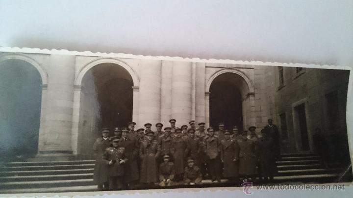 Militaria: FOTOGRAF&Iacute;A ORIGINAL GRUPO DE MILITARES ESPA&Ntilde;OLES - MEDIDAS 16 X 6