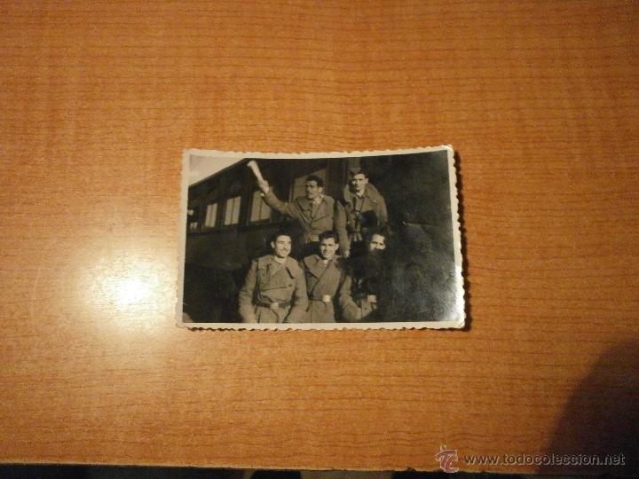 Militaria: ANTIGUA FOTO  MILITARES