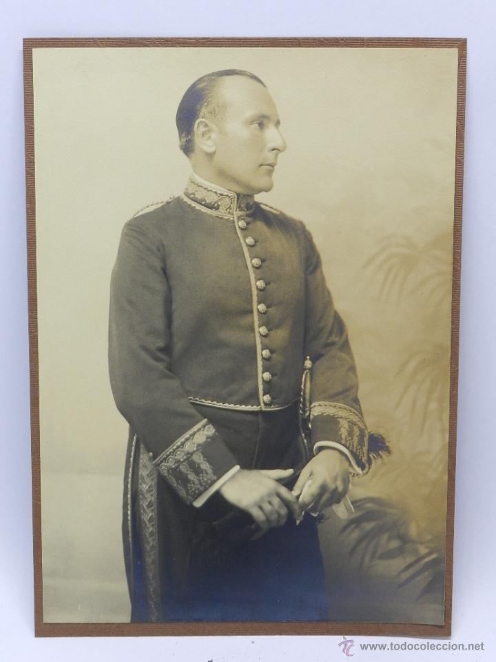 Military Antiques: EMBAJADOR O DIPLOMATICO ESPA&Ntilde;OL EN BRASIL, FOTO MARQUES PEREIRA, A&Ntilde;O 1928, SANTOS, MIDE 22 X 16,5 CM