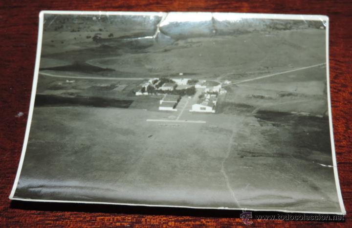Militaria: FOTOGRAFIA DEL AERODROMO DE TETUAN (MARRUECOS), 1932, AVIACION, AVION, MIDE 9,6 X 8 CMS. PROTECTORAD