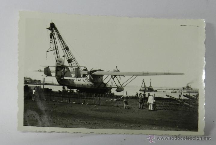 Militaria: Avi&oacute;n, Aviaci&oacute;n, Hidroavi&oacute;n Bl&eacute;riot 5190 Santos-Dumont, Air France, a&ntilde;o 1937, entre 1934 y 1937 efec