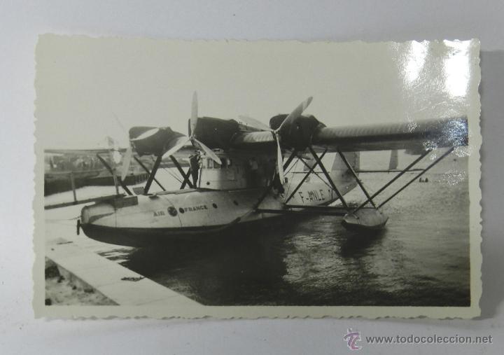 Militaria: Avi&oacute;n, Aviaci&oacute;n, Hidroavi&oacute;n Bl&eacute;riot 5190 Santos-Dumont, Air France, a&ntilde;o 1937, entre 1934 y 1937 efec