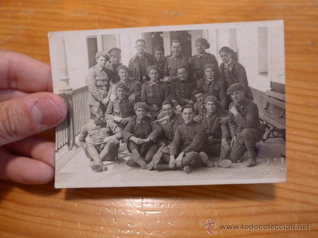 Militaria: Antigua fotografia de militares a&ntilde;os 20, alfonso XIII