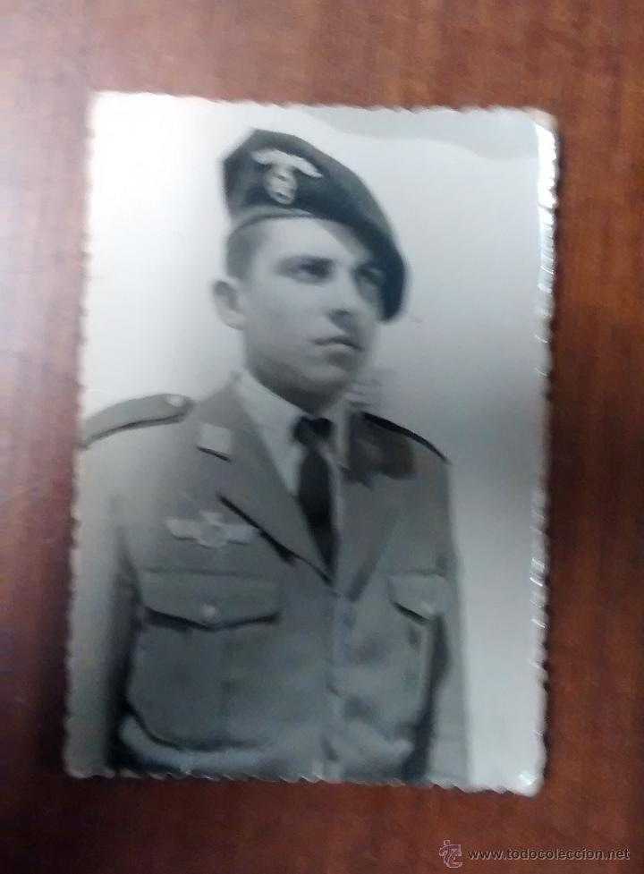 Militaria: Foto de paracas, 6 x 10 cm, Aaiun 30-6-62