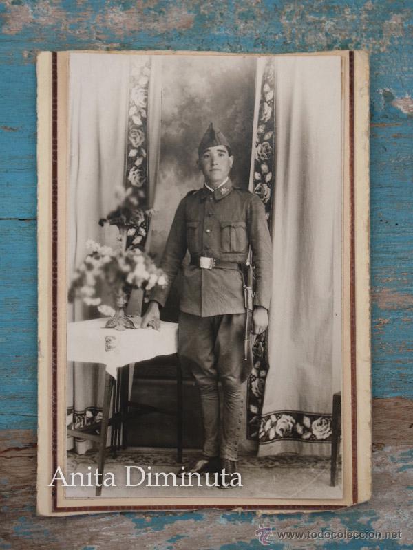 Militaria: ANTIGUA FOTOGRAFIA POSTAL DE MILITAR DEL EJERCITO ESPA&Ntilde;OL - EPOCA ALFONSO XIII - TETUAN - INFANTERIA
