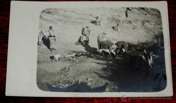 Militaria: FOTO POSTAL DE MARRUECOS, GUERRA DEL RIF, PROTECTORADO ESPA&Ntilde;OL EN MARRUECOS, 1912 APROXIMADAMENTE