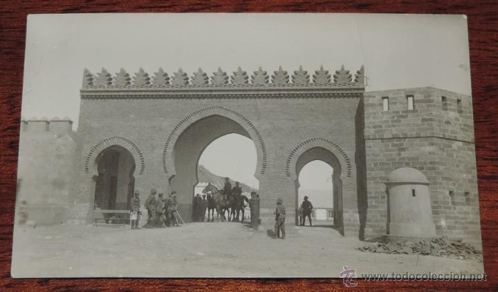 Military Antiques: FOTO POSTAL DE TETUAN, CUARTEL DE ARTILLERIA, ED. MARTINEZ Y SANZ, NO CIRCULADA.