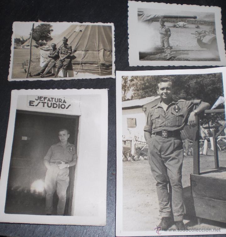 Militaria: Lote foto fotografias alferez de artilleria &eacute;poca franquista