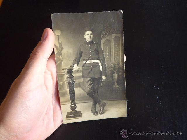 Militaria: Antiguo fotografia de 12 regimiento de artilleria