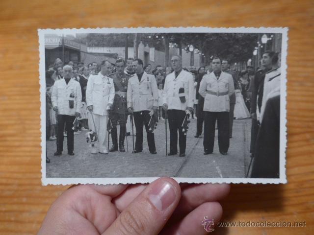 Militaria: Antigua fotografia de jerarcas de falange ?