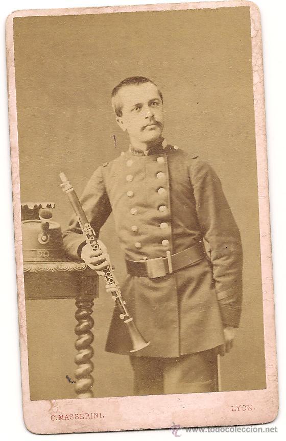 Military Antiques: OFICIAL FRANC&Eacute;S EN LA D&Eacute;CADA DE LOS A&Ntilde;OS 10 AL 20 - EN SOPORTE DE CART&Oacute;N