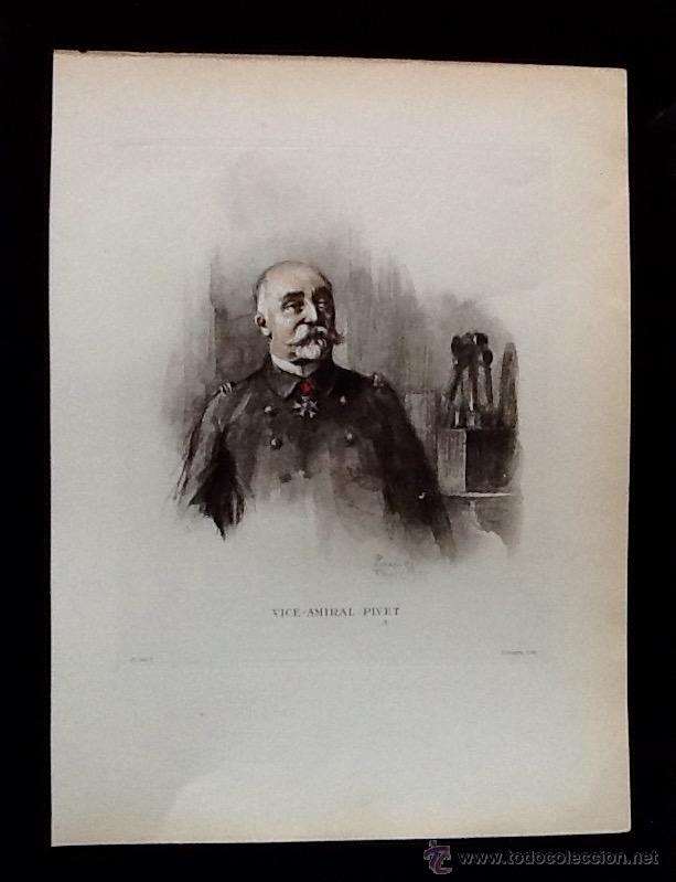 Militaria: VICE ALMIRANTE FRANCES. FINAL SIGLO XIX. PIVERT. ENVIO INCLUIDO EN EL PRECIO.