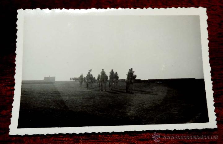 Military Antiques: FOTOGRAFIA DE  MILITARES INDIGENAS EJERCITO ESPA&Ntilde;OL EN SIDI IFNI,  SAHARA, 1950, MIDE 11,2 X 8,4 CMS