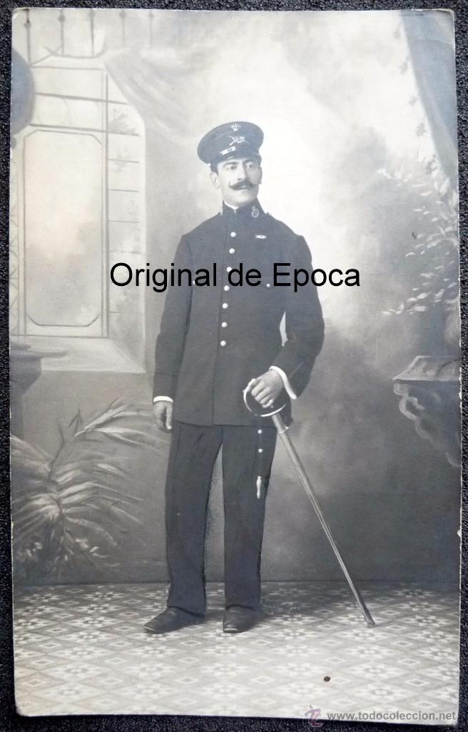 Militaria: (JX-1579)Fotograf&iacute;a de Brigada de Cazadores de Infanter&iacute;a , Reg.n&ordm; 50 , fechada en Arcila