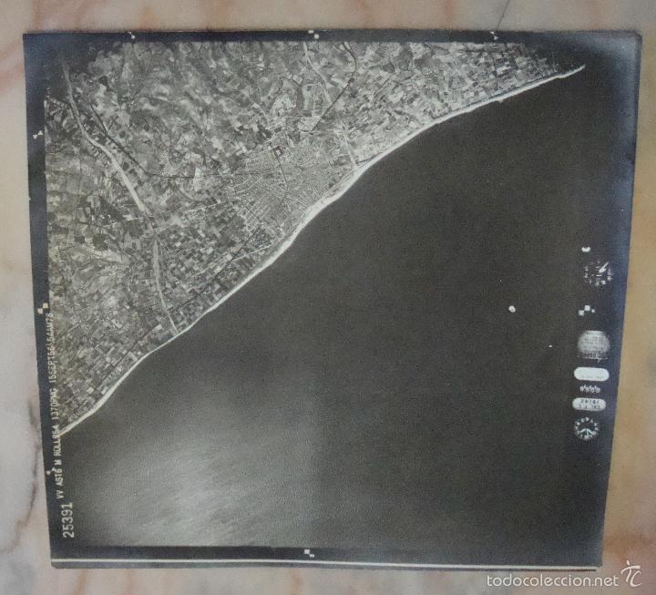 Militaria: (TC-147) DIFICIL E INTERESANTE FOTOGRAFIA AEREA DEL SERVICIO GEOGRAFICO DEL EJERCITO