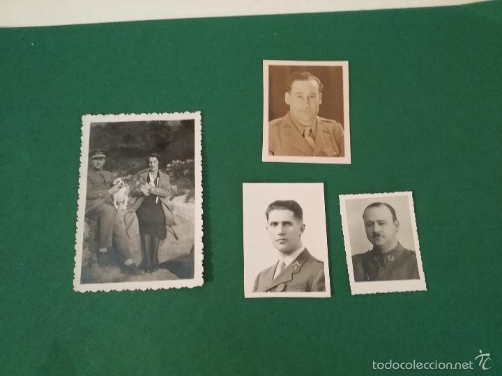 Militaria: MILITAR CON PERRO Y OTRAS