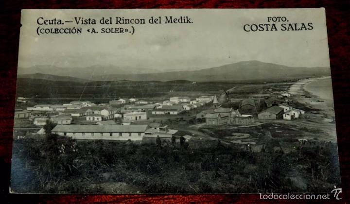 Militaria: FOTO POSTAL, RINCON DEL MEDIK, PROTECTORADO ESPA&Ntilde;OL EN MARRUECOS, FOTO COSTA SALAS, COLECCION A. SOL