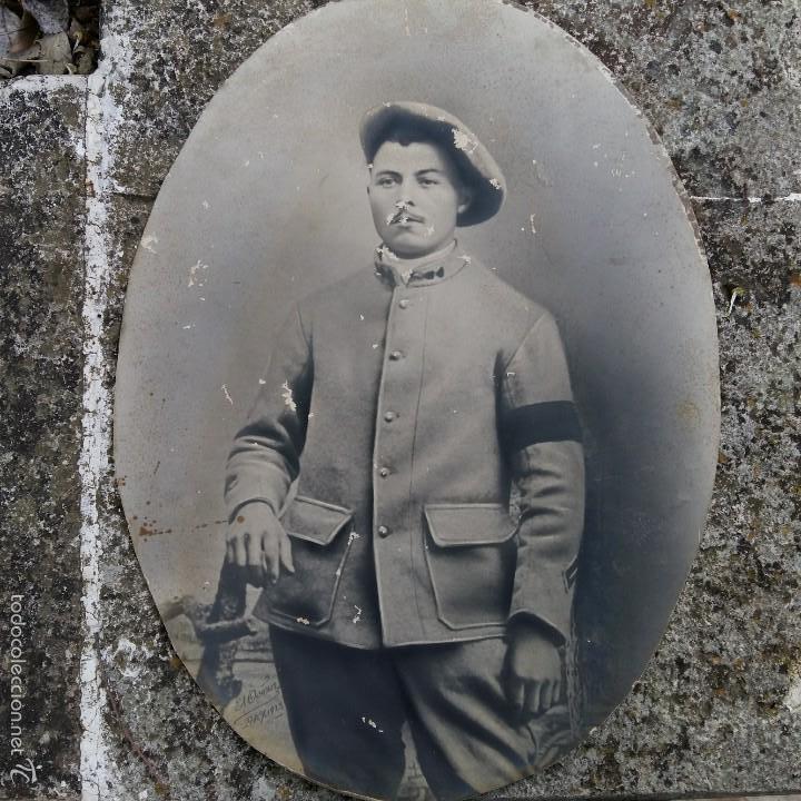 Militaria: ANTIGUA Y GRAN FOTOGRAFIA MILITAR. FECHADA. DESCONOZCO EL ORIGEN