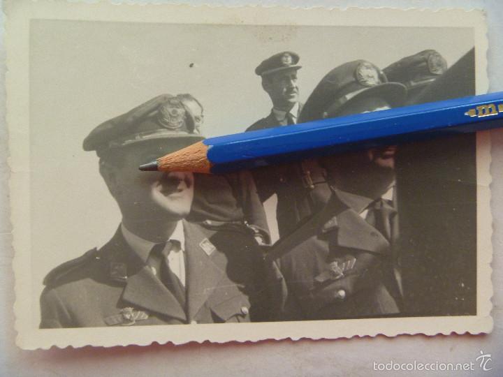 Militaria: AVIACION : FOTO DE GRUPO DE OFICIALES DEL EJERCITO DEL AIRE , ROKISKIS, ETC