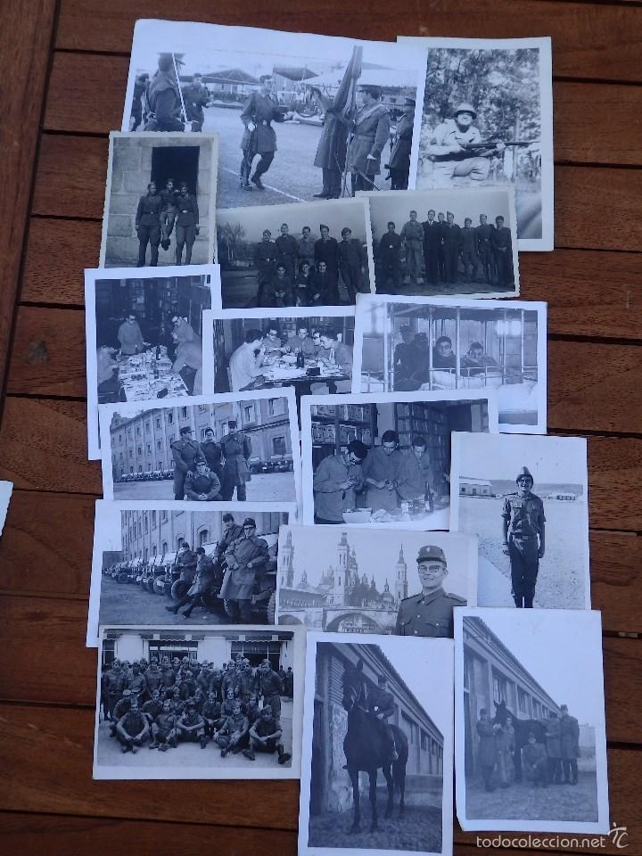 Militaria: MILITAR. LOTE DE 16 FOTOS DE MILITARES