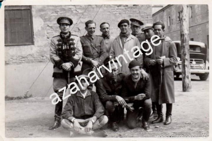 Militaria: ARANJUEZ,1934, GRUPO DE OFICIALES, CABALLERIA, REGULARES,ETC...146X98MM