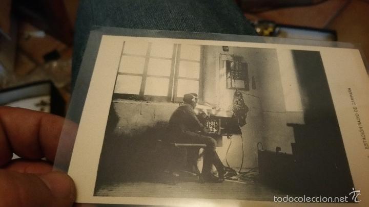 Militaria: POSTAL FOTOGRAFIA DE RADIOTELEGRAFISTA