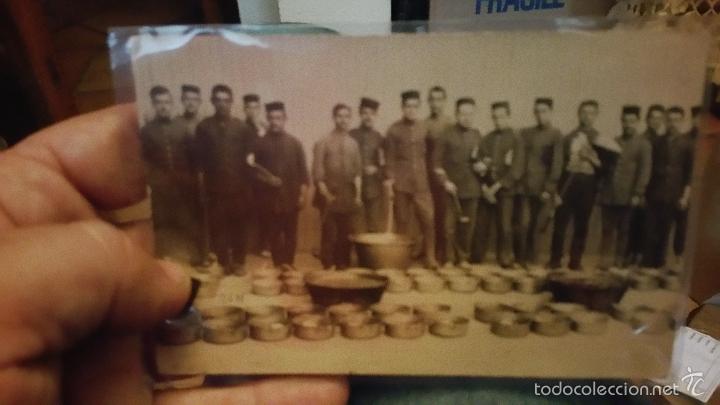 Military Antiques: POSTAL FOTOGRAFIA DE SOLDADOS DE INGENIEROS CACEROLADA