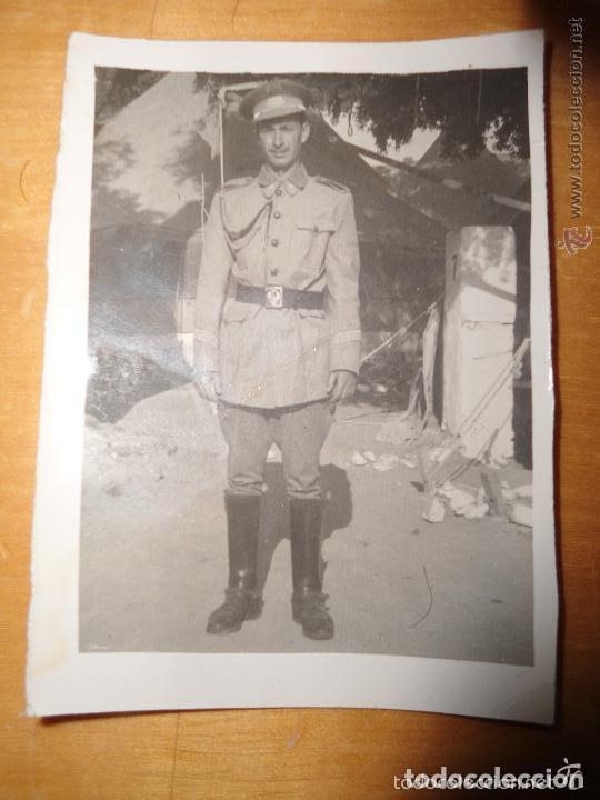 Militaria: ANTIGUA FOTOGRAFIA MILITAR SOLDADO ESPA&Ntilde;OL OFICIAL