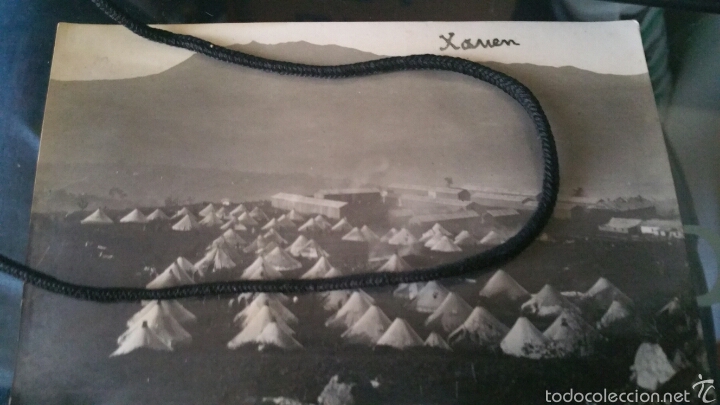 Military Antiques: Fotograf&iacute;a campamento de Xauen tropas espa&ntilde;olas 1923