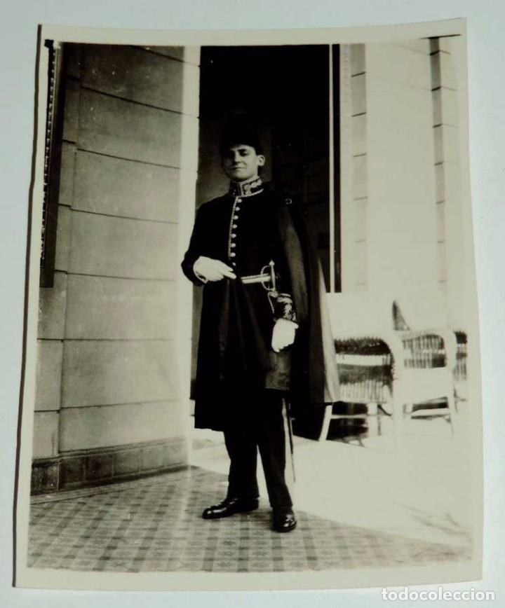 Militaria: FOTOGRAFIA DEL VICECONSUL PEDRO LOPEZ GARCIA, ESCRITA POR EL REVERSO, MIDE 10,5 X 7,5 CMS.