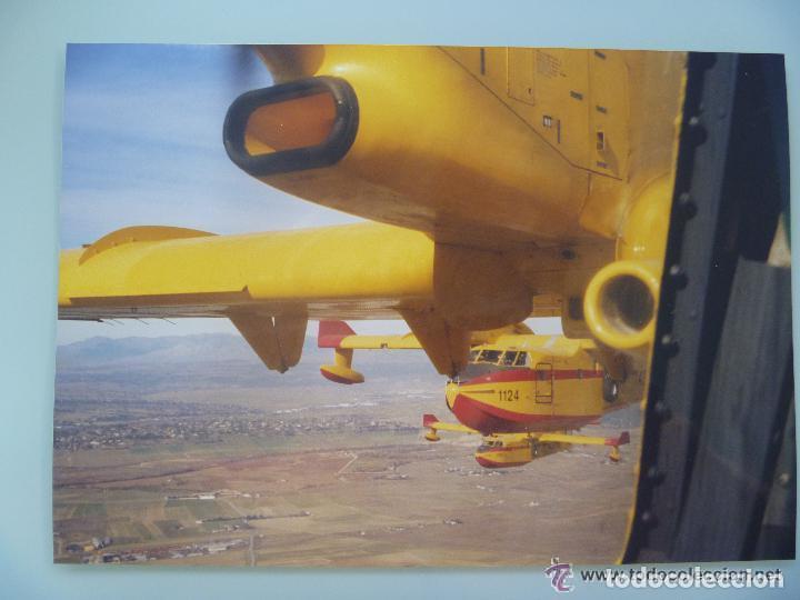 Military Antiques: AVIACION : FOTO DE TRES AVIONES EN VUELO DESDE UNO DE ELLOS ... 15 X 20 CM
