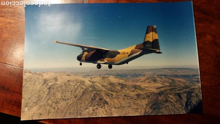 Militaria: Fotografia avion militar 46,3 x 30,4 cm.centro cartografico y fotografico del aire aviacion ejercito