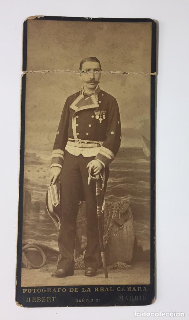 Militaria: CORONEL DE INFANTERIA DE MARINA - BICORNIO SABLE Y MEDALLAS DE GALA - EPOCA ALFONSO XII O XIII -