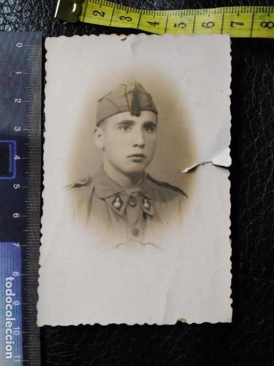 Militaria: Antigua fotograf&iacute;a militar a&ntilde;os 40