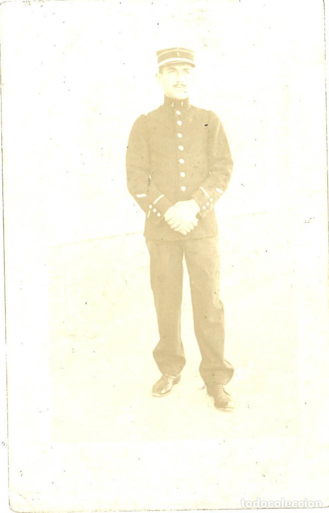 Militaria: Militar franc&eacute;s. Postal fotogr&aacute;fica