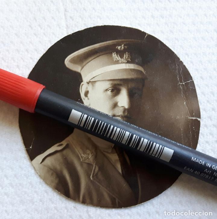 Militaria: Fotograf&iacute;a &eacute;poca A-XIII de un oficial de Veterinaria.