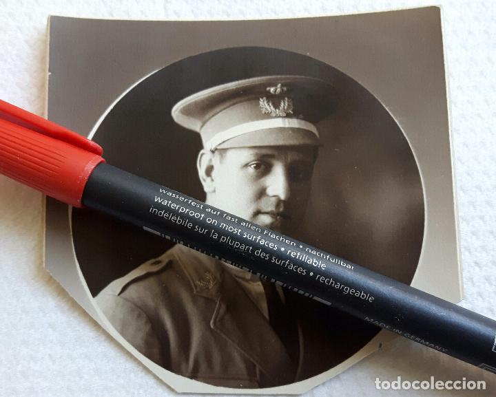 Militaria: Fotograf&iacute;a &eacute;poca A-XIII de un oficial de Veterinaria.