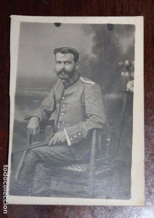 Military Antiques: FOTOGRAFIA DE GUARDIA CIVIL, FECHADA POR EL REVERSO EL 18 DE AGOSTO DE 1921, MIDE 9 X 6,5 CMS.