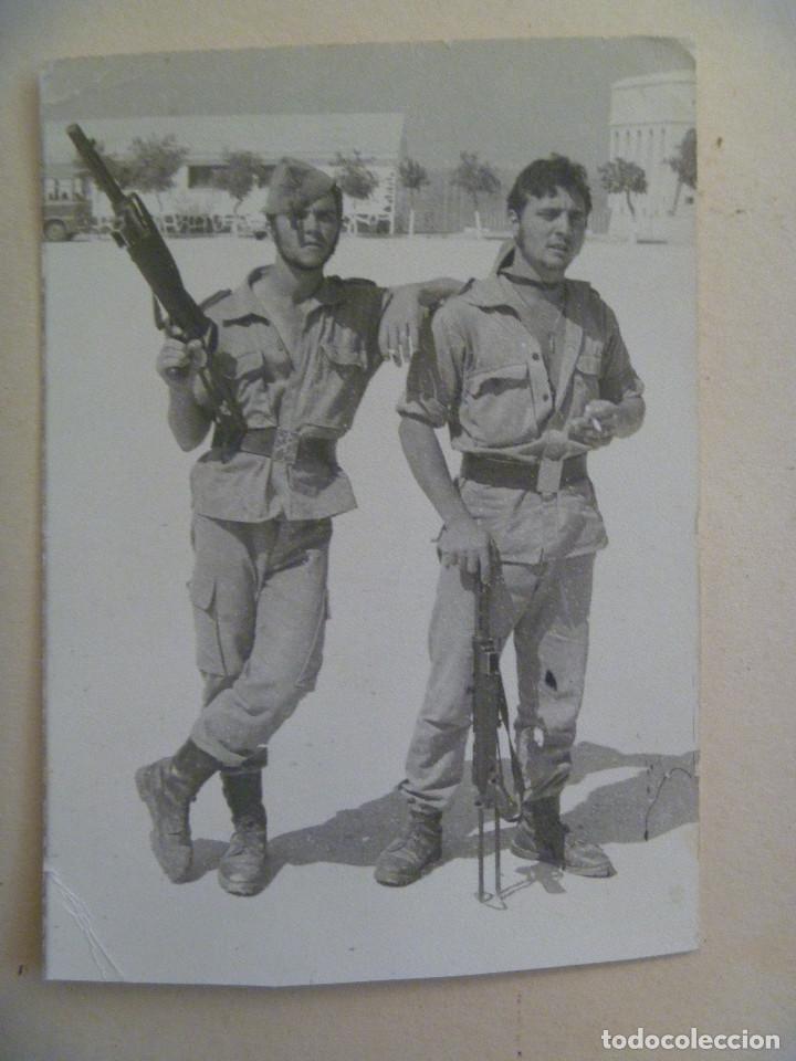 Militaria: LA LEGION : FOTO DE LEGIONARIOS CON SUBFUSIL Z