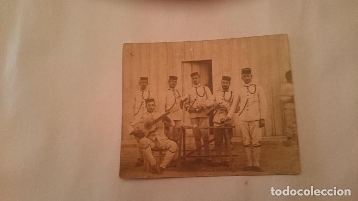 Militaria: FOTO GRUPO DE SOLDADOS