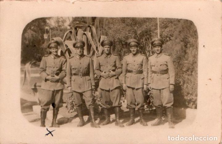 Militaria: Cinco motoristas de la Policia Armada o ejercito argentino. 1949.