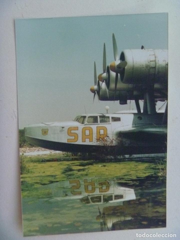 Militaria: FOTO DE UN AVION DE SALVAMENTO, S.A.R.