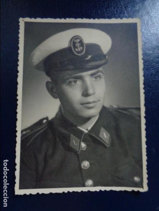 Militaria: bonita fotografia original de marinero de cartagena a&ntilde;os 40