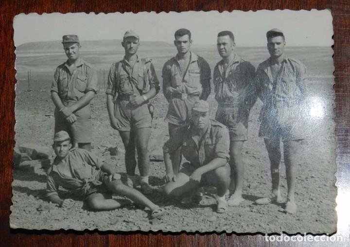 Militaria: MILITARES EN EL SAHARA ESPA&Ntilde;OL 1963, MIDE 10 X 7 CMS.