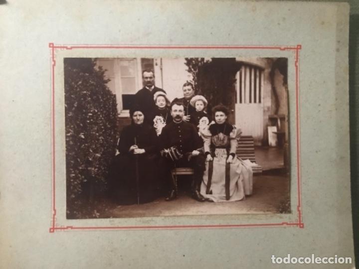 Militaria: ANTIGUA FOTOGRAF&Iacute;A MILITAR Y FAMILIA - FRANCIA - FINALES SIGLO XIX