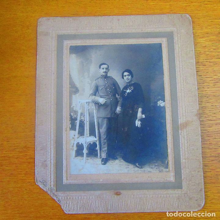 Militaria: Antigua fotograf&iacute;a militar alfonsina