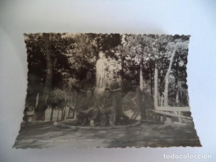 Militaria: Fotografia grupo de soldados.
