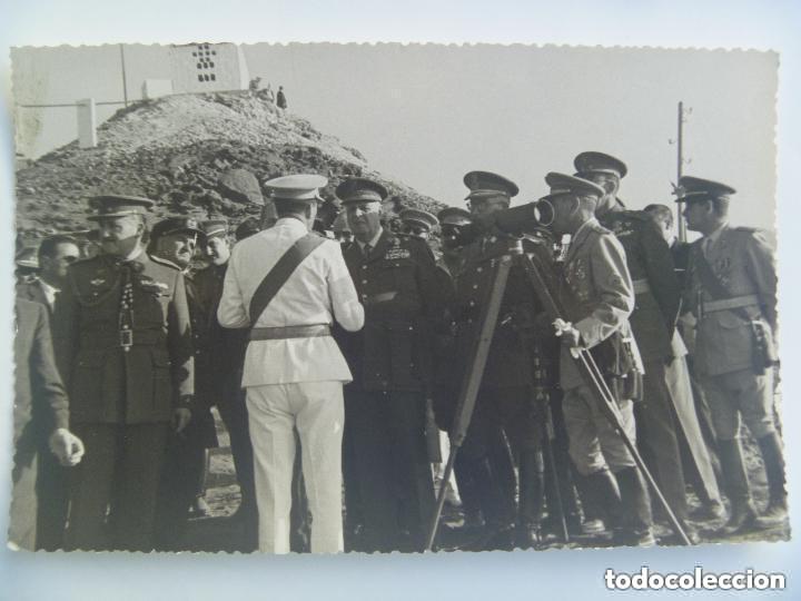 Military Antiques: SIDI IFNI : VISITA DEL GENERAL ( AVANCE EN ESCALA, ETC), AYUDANTE Y OTROS OFICIALES.