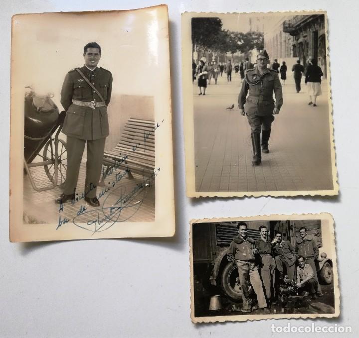 Militaria: TRES FOTOGRAF&Iacute;AS MILITARES